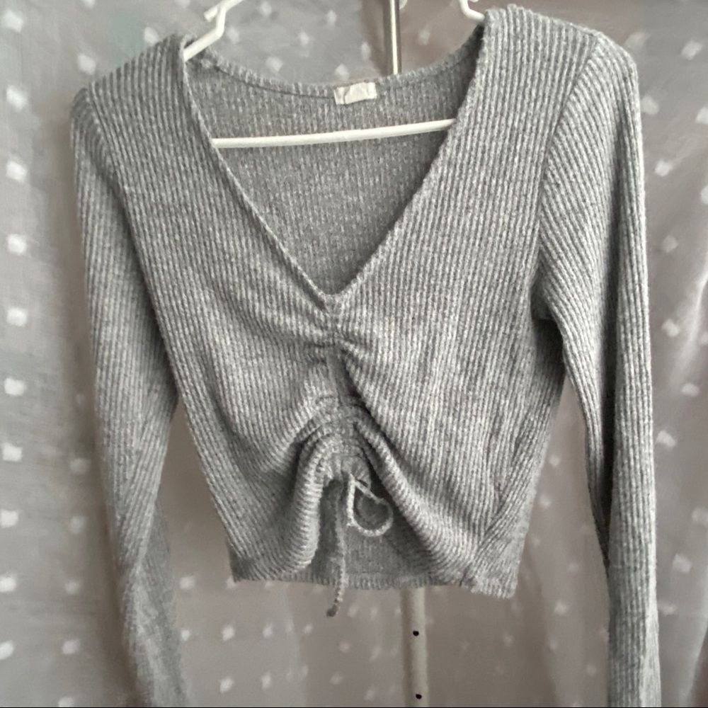 garage cinch top grey